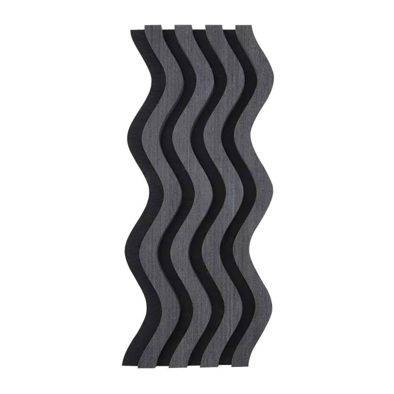 3D-bølgede akustiske veggpaneler