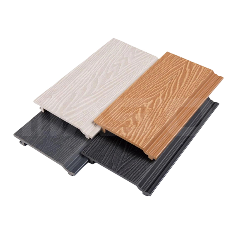 Dyppreget klassisk komposittveggpanel 166mm x 21mm