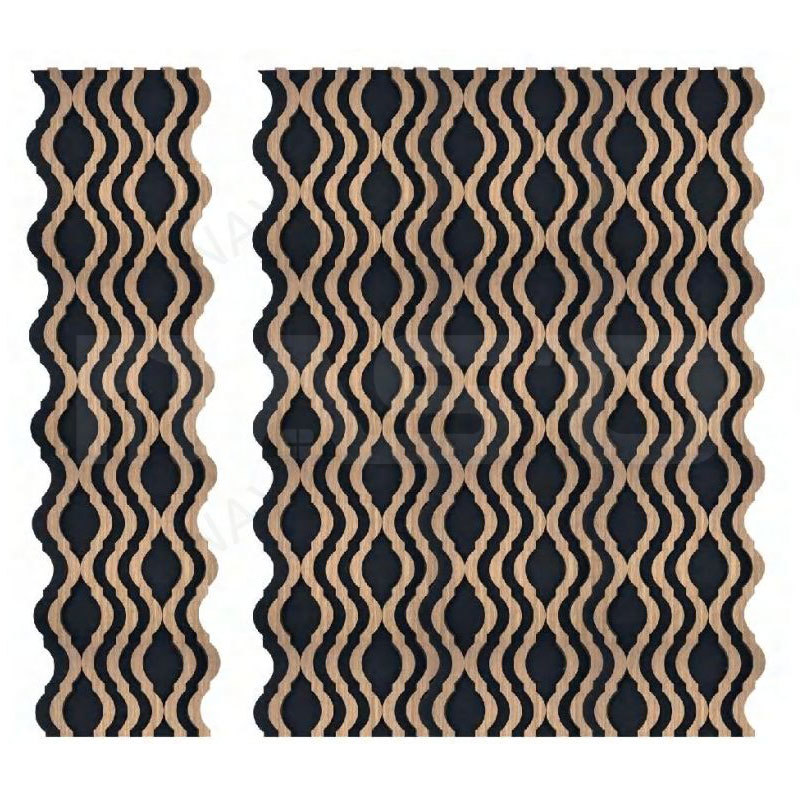 Allotype akustisk veggpanel – dypt preget, lydabsorberende